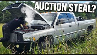 Will it start We bought a RARE TRUCK at auction for CHEAP [upl. by Adnuahsor43]