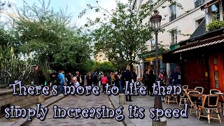 There is more to life than simply increasing its speed [upl. by Mima]