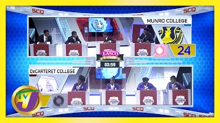 Munro College vs DeCarteret College  TVJ Schools Challenge Quiz 2021 [upl. by Lachlan155]