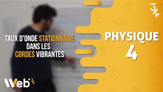 Physique des Ondes  Les Cordes Vibrantes vidéo 9  Le taux donde stationnaire [upl. by Nyladnohr622]