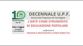 Larte come strumento di educazione popolare [upl. by Namruht776]