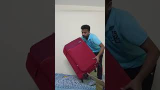 American Tourister Soft Trolley Bag Unboxing trolleybags americantourister shorts [upl. by Eolcin]