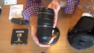 Unboxing Lente Nikon AFS 2470mm f28G ED [upl. by Wilona]