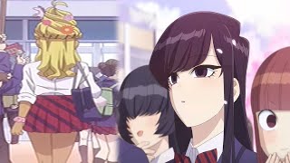 Komi meets Manbagi  Her Love Rival in new School Year Komi Cant Communicate Season 2 Ep 12 [upl. by Ennair]