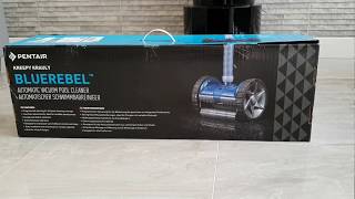 Pentair Kreepy Krauly BlueRebel automatic vacuum pool cleaner [upl. by Nasho]