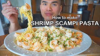 How to make SHRIMP SCAMPI PASTA [upl. by Aleekat213]