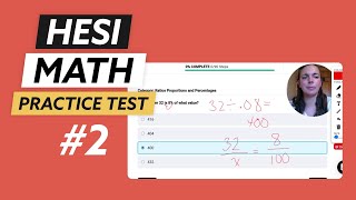 HESI Math Practice Test 2 With Answers [upl. by Sessler]