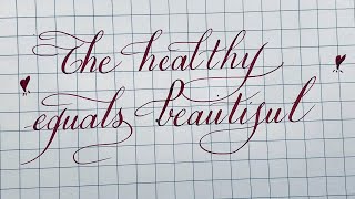 How Write Beautiful Italic  Amazing Write Art on Another Level [upl. by Sedlik628]