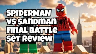 I Spent less than an Hour Building the Spiderman vs Sandman Lego Set [upl. by Chandless]