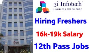 3I Infotech Company Jobs  3I Infotech Company Hiring Freshers  Latest Jobs In Hyderabad 2024 [upl. by Neitsirk317]