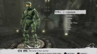 Unreal Tournament III PS3 Character Mods with Master Chief [upl. by Aisatsana]