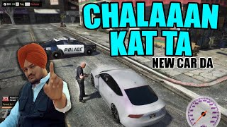 CHALAAN KAT TA  DESIJATT LIFE  GTA FT BrarTV [upl. by Ellahcim]