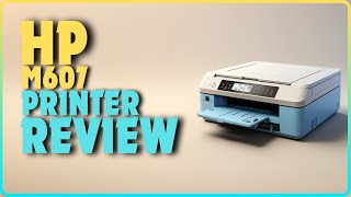 HP LaserJet EnterPrise M607 Printer Review  Best Laser Printer Under 900 [upl. by Anayet538]