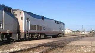 Amtrak 73 Leads The Southwest Chief West [upl. by Ivan]