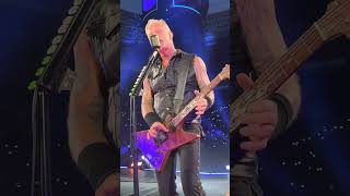 James Hetfield playing Nothing Else Matters Solo Paris 1752023 [upl. by Asatan]