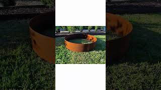 Garden Corten Lawn Edging Wholesalegardendesign gardendecor landscapedesign gardenedging [upl. by Bekah207]