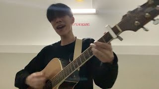 singing REMEMBERING SUNDAY by ALL TIME LOW in an empty stairwell acoustic cover [upl. by Fedak]