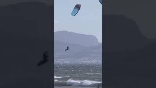 Is this the most extreme kitesurf accident ever [upl. by Durston692]