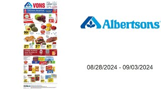 Albertsons Weekly Ad US  08282024  09032024 [upl. by Annirok75]