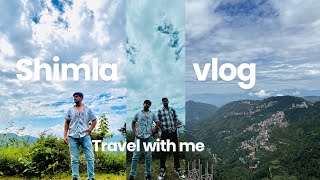 Shimla amp Chail complete travel guide🏞️ Budget tour hotel food full on fun😍 [upl. by Launam441]