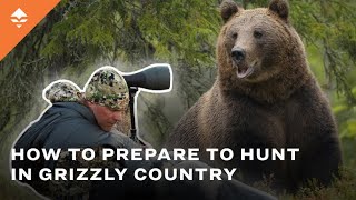 Considerations When Hunting In Grizz Country with John Barklow [upl. by Halie]