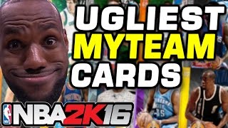 Ugliest NBA myTeam Cards [upl. by Collyer]