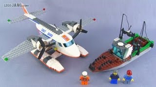 LEGO City Coast Guard Plane 60015 set review [upl. by Teyugn]