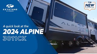 Introducing the 2024 Alpine 3011CK  A Shorter Fifth Wheel With Gamechanging Design [upl. by Okihcas752]