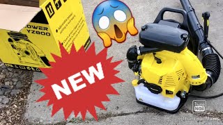 Unboxing Yuzhoukee 80cc backpack blower [upl. by Anierdna746]