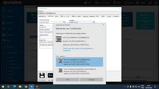 Configurando certificado digital configurações fiscais  programa CCOMÉRCIO [upl. by Vel]