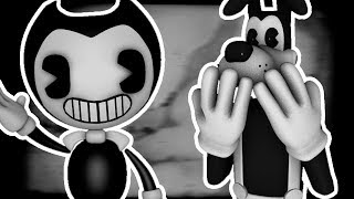 BENDY AND BORIS REACT TO Return to the Studio Bendy and the Dark Revival Teaser [upl. by Llenral789]