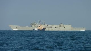 HMAS CANBERRA SINKING [upl. by Ancel]