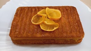 Take an Orange and make a Juicy Orange Cake in 5 minutes [upl. by Decca739]