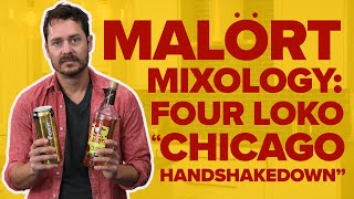 Malört Mixology Four Loko Gold amp Malört The Chicago Handshakedown [upl. by Airotahs85]