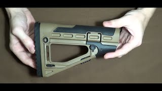 Тюнинг Вепрь 12 Приклад на Вепрь 12 CAA Tactical SBS Skeleton Style Collapsible Stock [upl. by Eignat487]