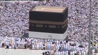 The Hajj begins in Mecca [upl. by Warthman392]