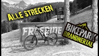 Bikepark Brandnertal I Trailcheck I Alle Streckenl Canyon Sender l  Vlog 21  Supersmashbikes [upl. by Arikahc]