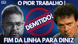 FIM DA LINHA PARA O DINIZ NO CRUZEIRO [upl. by Giarla56]