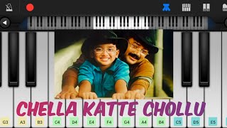 Chella Katte Chollu  Piano Tutorial  Kochu Kochu Santhoshangal [upl. by Mandeville]