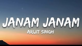 Janam Janam lyrics Arjit Singh Hindi 1080 [upl. by Dwight]