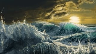 How to paint crashing waves in photoshop [upl. by Anileva574]