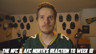 The NFC amp AFC Norths Reaction to Week 10 [upl. by Geoffry518]