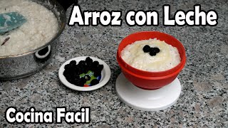 Como hacer Arroz con Leche Receta Facil [upl. by Montagu]