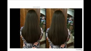 U shape Hair cut  easy method U shaped Haircut tutorial in Hindi  Expert by Shyamas Makeover [upl. by Nwahsal413]