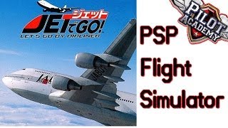 PSP Flight Simulator  Jet de Go Pilot Academy PSP Gameplay Moments HD [upl. by Brenna]