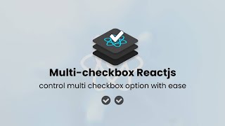 Multiple Checkbox in React JS  How to manage multiple checkbox in reactjs  select all checkbox [upl. by Annekcm]