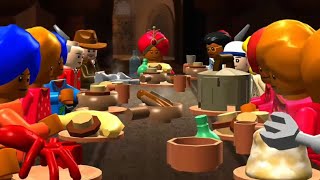 LEGO Indiana Jones The Original Adventures Gameplay  Pankot Secrets [upl. by Retrop]