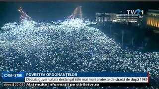 Povestea Ordonanţei 13 cea care a declanşat cele mai mari proteste de stradă de după 1989 [upl. by Raffo]