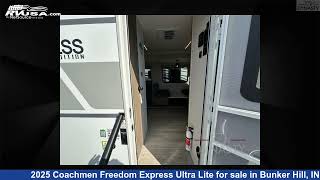 Wonderful 2025 Coachmen Freedom Express Ultra Lite Travel Trailer RV For Sale in Bunker Hill IN [upl. by Nyer]