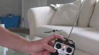 Flying the AirHogs Reflex Micro RC Helicopter [upl. by Licec668]